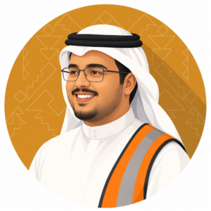 رسم توضيحي لشخصية فهد العتيبي التحريرية
